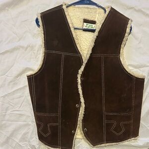 Genuine Leather Women’s Vest – Classic Style